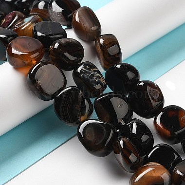 Natural Agate Beads Strands(G-H295-D01-10)-2