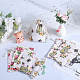 4 Styles Flower Print Burlap Packing Pouches(ABAG-BBC0001-03B)-4