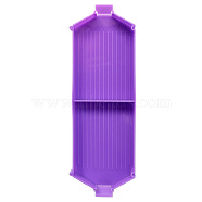 PP Diamond Tray, Diamond Picture Tools, Purple, 160x55x15mm(DIAM-PW0001-037F)