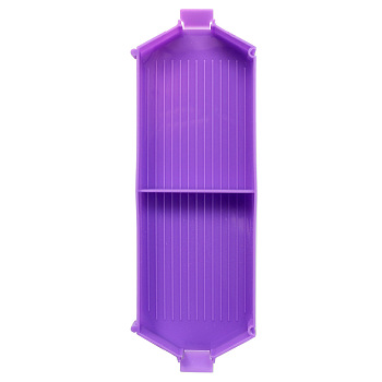 PP Diamond Tray, Diamond Picture Tools, Purple, 160x55x15mm