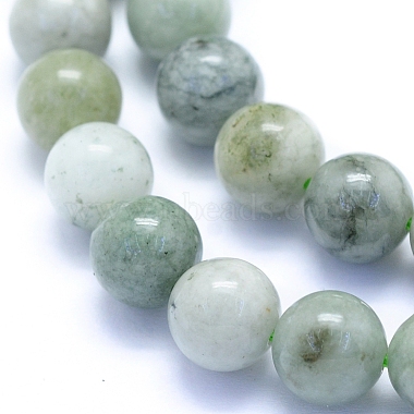 Natural Myanmar Jade/Burmese Jade Beads Strands(G-I279-C02-8mm)-3