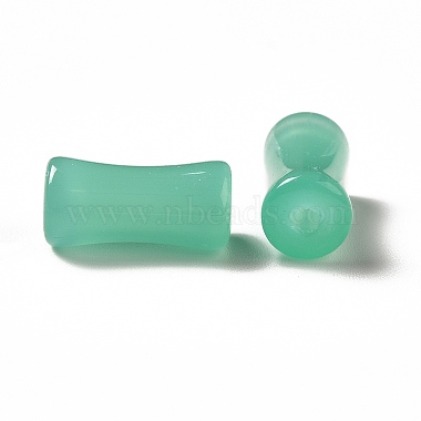 Opaque Spray Painted Glass Beads(GLAA-J102-02B)-3