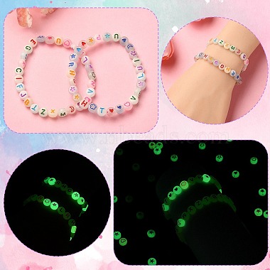 Luminous Acrylic Beads(MACR-YW0002-96)-5