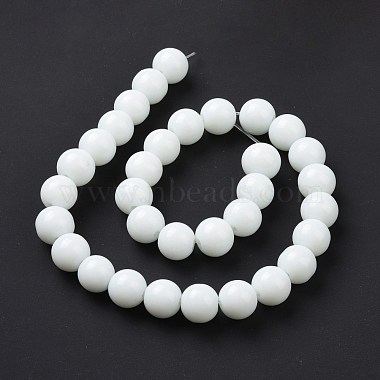 Chapelets de perles en verre(GR10mm26Y)-4