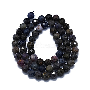 Natural Sapphire Beads Strands(G-G927-21A)-2