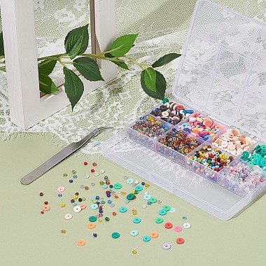 Kit de fabrication de bijoux en perles de bricolage(DIY-YW0004-48)-6