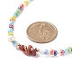 Наборы браслетов и ожерелий из стеклянных бусин радужного цвета(SJEW-JS01269)-7