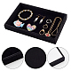 Rectangle Velvet Jewelry Trays for Earring(ODIS-WH0017-063)-3