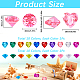20Pcs 20 Styles Plastic Cabochons(KY-SP0001-27)-2
