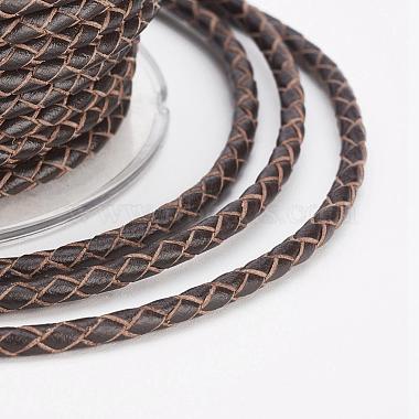 Eco-Friendly Braided Leather Cord(OCOR-L035-3mm-E05)-3