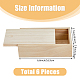 Rectangle Unfinished Wood Gift Storage Box(CON-WH0094-38A)-2