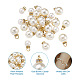 Beadthoven 120Pcs 3 Style Acrylic Pearl Pendants(IFIN-BT0001-05)-4