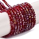 Baking Electroplate Glass Beads Strands(DGLA-A039-J2MM-B19)-1