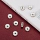 200pcs Clear White Rhinestone Rondelle Spacer Beads(RB-A014-Z8mm-01S)-5