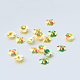 Ornament Accessories Disc Plastic Paillette Beads(X-PVC-R013-10mm-0520)-1