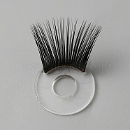 Acrylic Doll Eyelashes, Doll Eye Make Up Accessories, for Doll DIY Craft Making, Black, 23mm(DOLL-WH0007-01D)