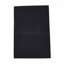 A4 Sponge EVA Sheet Foam Paper, Black, 30.2x20.5x0.15~0.2cm(DIY-WH0146-51A)