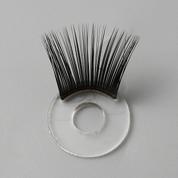 Acrylic Doll Eyelashes, Doll Eye Make Up Accessories, for Doll DIY Craft Making, Black, 23mm