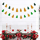 2 piezas 2 banderas de papel para árboles de Navidad de estilo arricraft(AJEW-AR0001-73A)-7