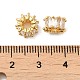 Rack Plating Brass Micro Pave Cubic Zirconia Beads(KK-Q795-02)-4