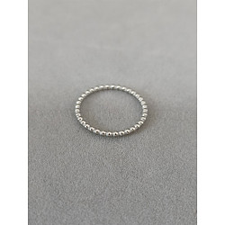 304 Stainless Steel Finger Rings for Couple, Stainless Steel Color, US Size 7(17.3mm)(FS-WG36BBF-07)