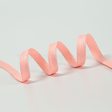 Salmon Polyester Shoelace