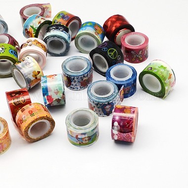 Mixed Color Plastic Adhesive Tape