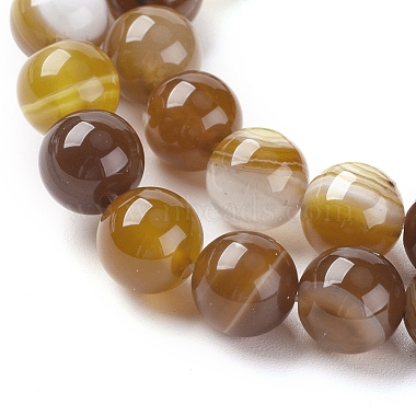 Chapelets de perles en agate à rayures naturelles/agates à bandes(G-G582-6mm-51)-3