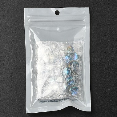 20個の電気メッキガラスビーズ(EGLA-YW0005-15H)-6