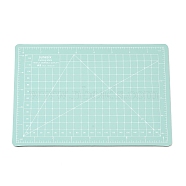 A5 PVC Cutting Mat, Cutting Board, for Craft Art, Medium Aquamarine, 15x22cm(WG42361-02)