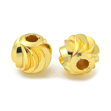 Golden Round Brass Beads