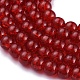 Red Crackle Glass Round Beads Strands(X-CCG-Q001-8mm-13)-3