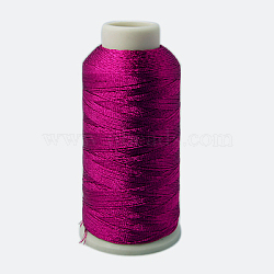 Metallic Thread, Embroidery Thread, 6-Ply, Camellia, 0.6mm, about 546.8 yards(500m)/roll(MCOR-G001-0.6mm-09)