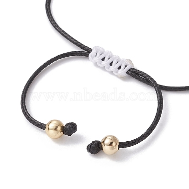 Alloy Enamel Clover Charm Bracelet(BJEW-JB09962-04)-4