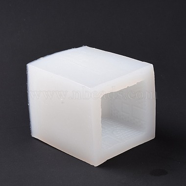 Thème de noël bricolage maison bougie moules en silicone(DIY-G049-03)-5