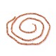 Natural Garnet Beads Strands(G-F619-17B-2mm)-2