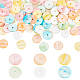 PandaHall Elite 120Pcs 6 Colors Dyed Natural Shell Beads(SHEL-PH0001-23)-1