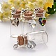 Antique Silver Plated Alloy Glass Bottle European Dangle Charms(PALLOY-JF00084)-1