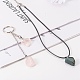 22Pcs 11 Style Natural Gemstone Pendants(G-LS0002-12)-6