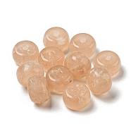 Opaque Acrylic Bead, Rondelle, PeachPuff, 8x5mm, Hole: 1.6mm(OACR-H037-03J)