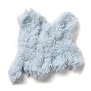 Wool Plush Sticks, Pipe Cleaner, Chenille Stems, Steel Blue, 1000x27mm(DIY-WH0569-49F)