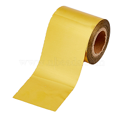 Stamping Foil Paper, Transfer Foil Paper, Elegance Laser Printer Craft Paper, Gold, 50mm, about 60m/roll(DIY-WH0002-51B-01)
