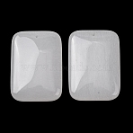 Natural White Jade Pendants, Rectangle Charms, 35x25x9.5mm, Hole: 1.4mm(GG-CBA04F4-04B)