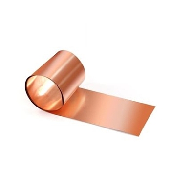 Copper Rolls, for Mechanical Cutting, Precision Machining, Mould Making, Salmon, 5x0.01cm, 1m/roll.