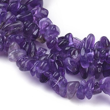 Natural Amethyst Beads Strands(X-F014)-3