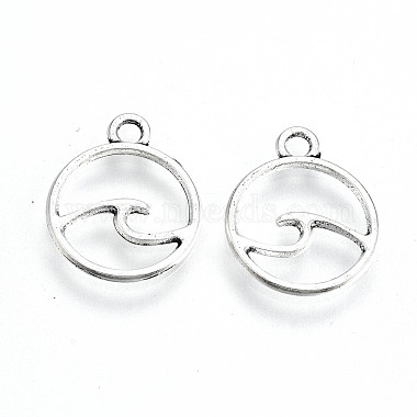 Tibetan Style Alloy Charms(TIBE-S323-070AS-RS)-2