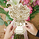 Wood Flower Bouquet Greeting Card(AJEW-WH0441-001)-6