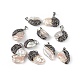 Natural Baroque Keshi Pearl Pendants(ZIRC-K089-17B)-4