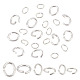 BENECREAT 30Pcs 3 Size 925 Sterling Silver Open Jump Rings(FIND-BC0003-90)-1