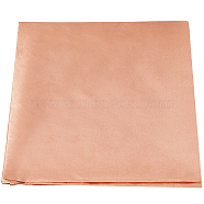 EMF Protection Fabric, Faraday Fabric, EMI, RF & RFID Shielding Nickel Copper Fabric, PeachPuff, 110x100.4x0.01cm(DIY-WH0430-461A)